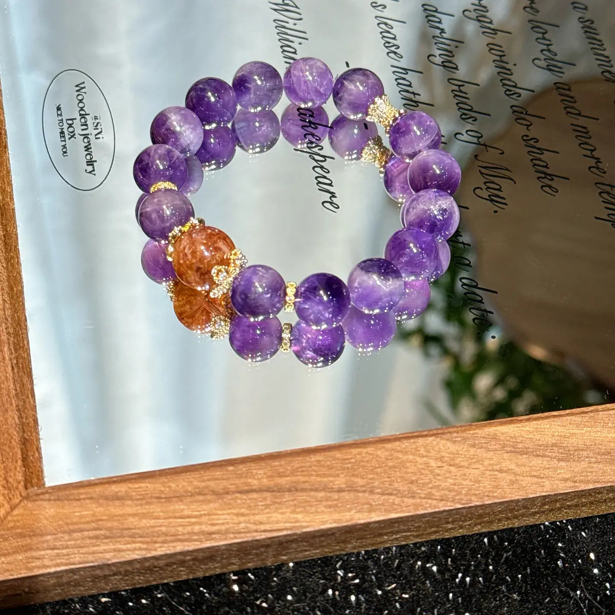 Purple Clouds Welcome Joy(紫霞迎喜 nfc-amethyst-bracelet)