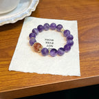 Purple Clouds Welcome Joy(紫霞迎喜 nfc-amethyst-bracelet)