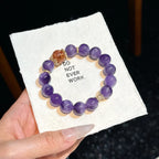 Purple Clouds Welcome Joy(紫霞迎喜 nfc-amethyst-bracelet)