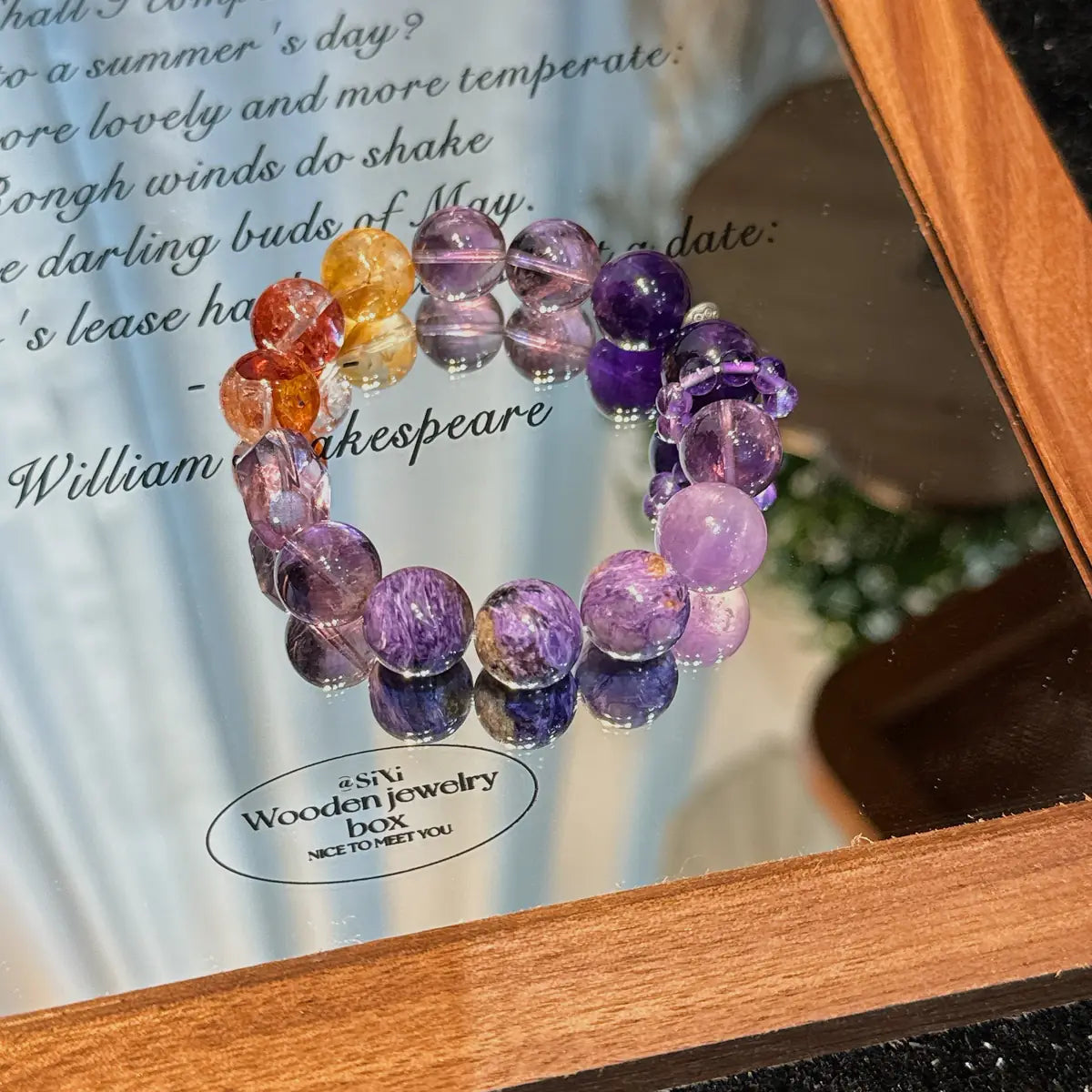 Zichen NingRui(紫宸凝瑞 nfc-amethyst-bracelet)