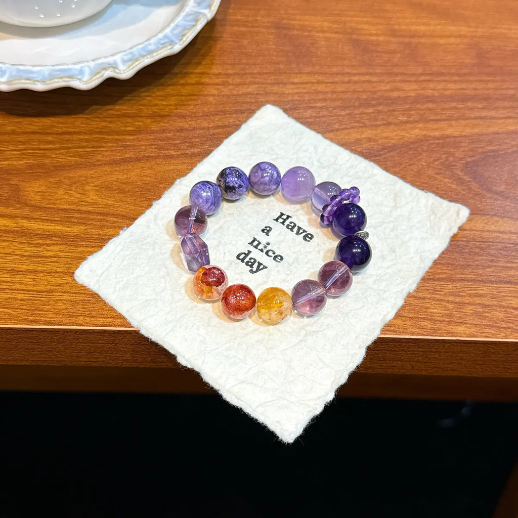 Zichen NingRui(紫宸凝瑞 nfc-amethyst-bracelet)