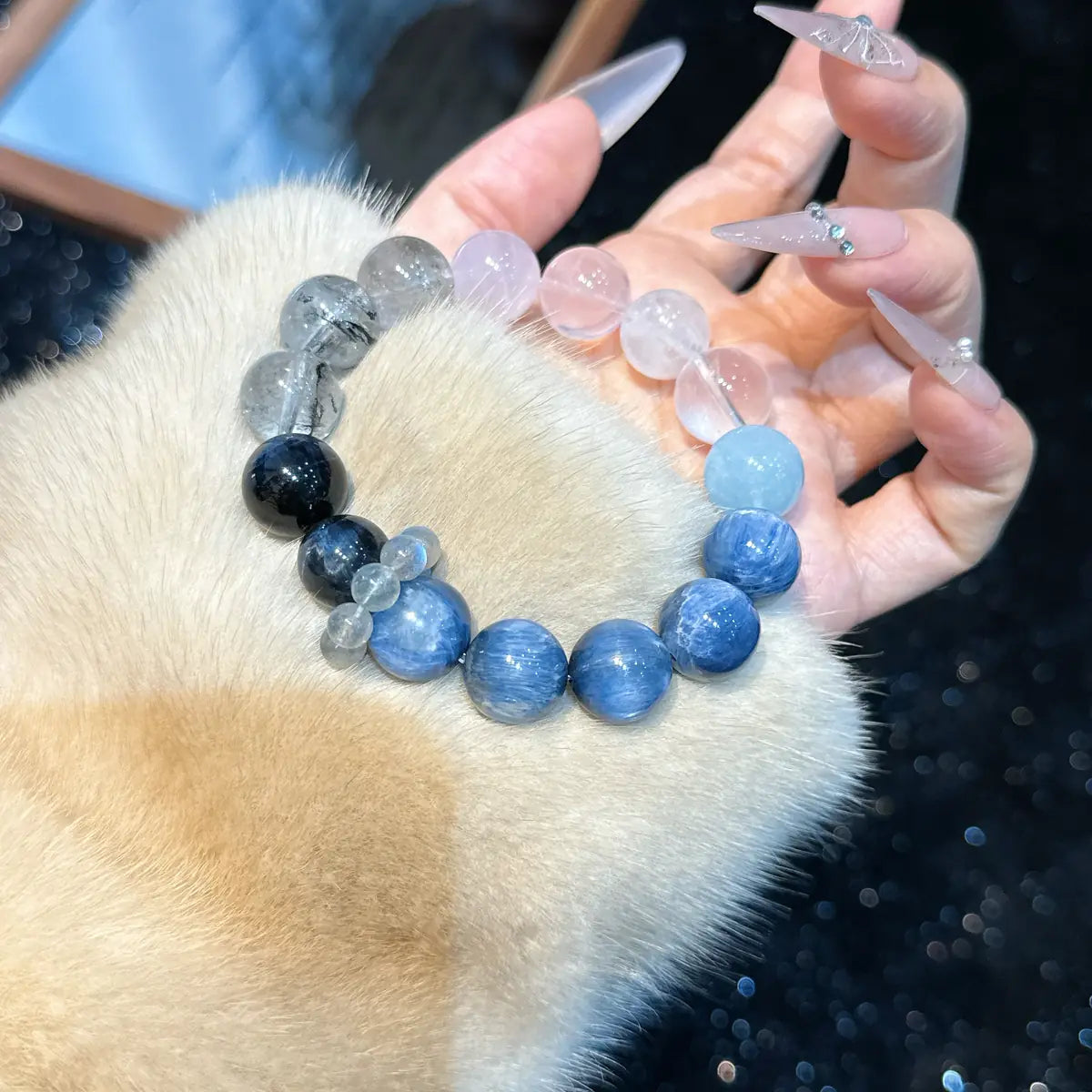 Frosty Blue Dream(霜蓝幻梦 nfc-bracelet)