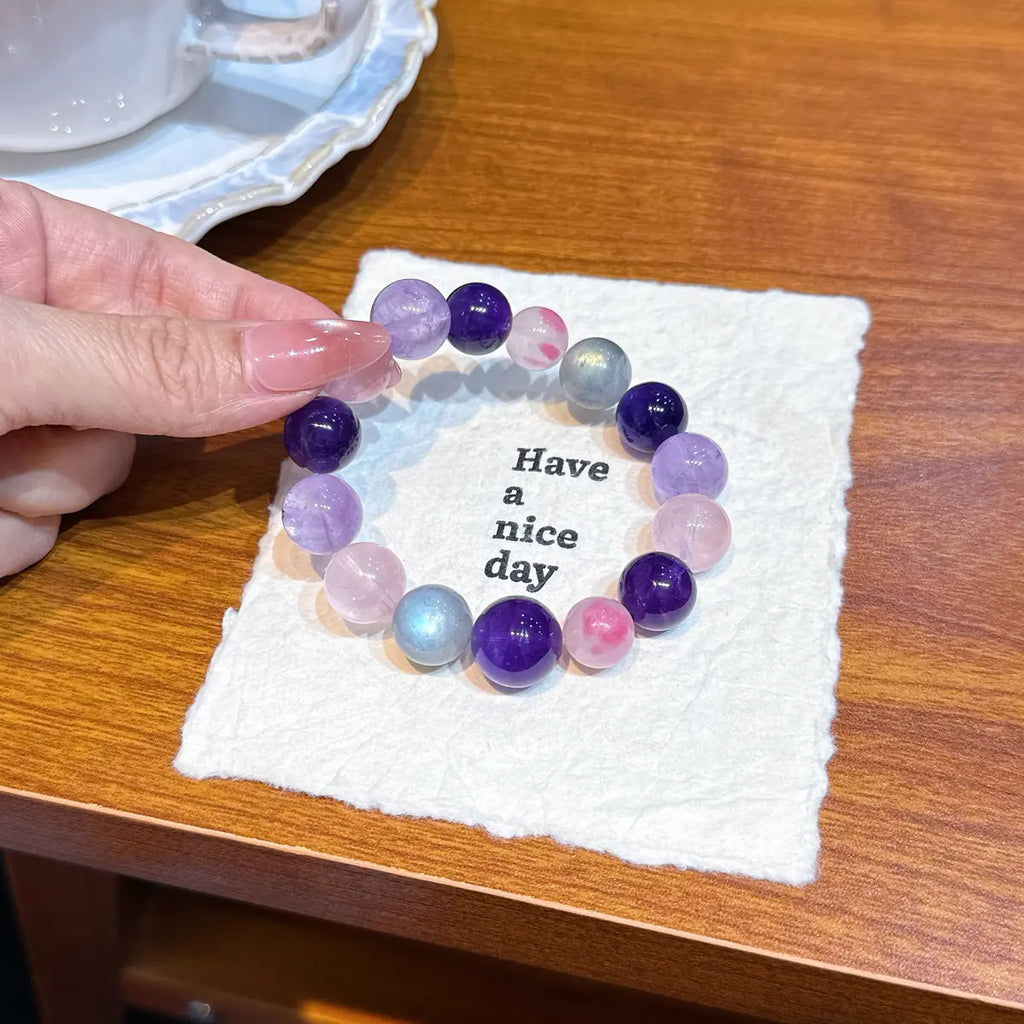 Moon Purple Rose(月紫含薇 nfc-bracelet)