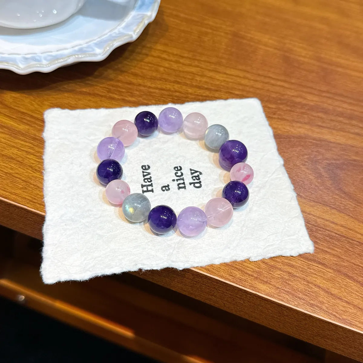 Moon Purple Rose(月紫含薇 nfc-bracelet)