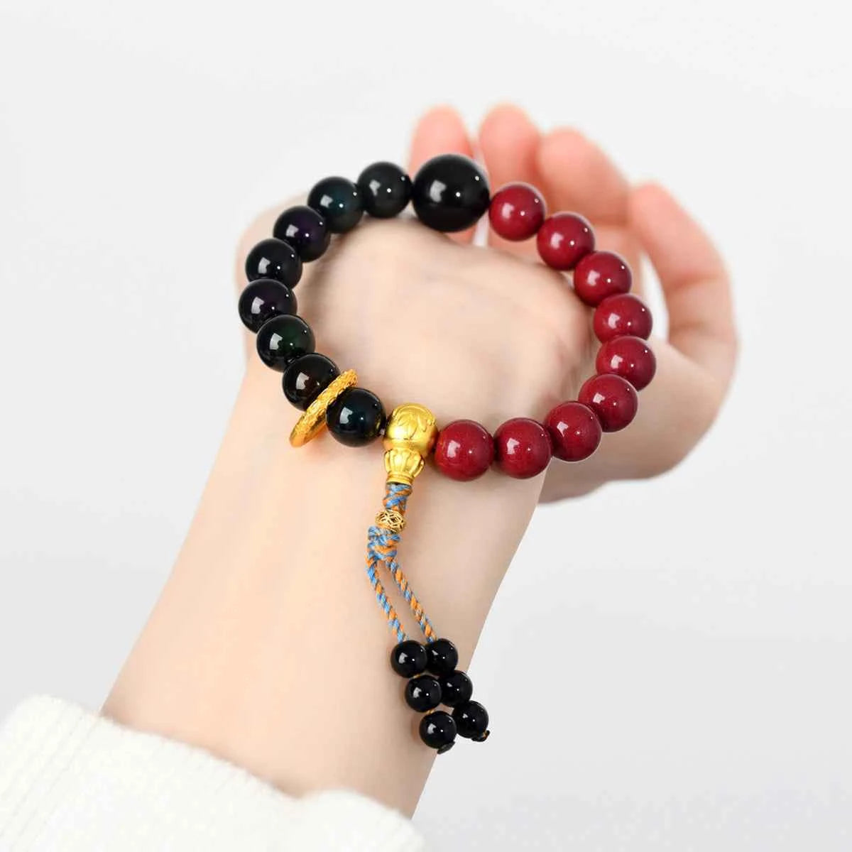 Crimson Black Glow(赤黑凝瑞 nfc-bracelet)