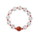 Snow Reflecting Red Glass(雪映红璃 nfc-glass-bracelet)