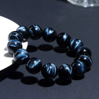 Blue Tiger's Eye(蓝虎眼石 nfc-tiger-eye-bracelet)