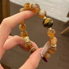 Caramel Tiger Eyes(焦糖虎眸 nfc-tiger-eye-bracelet)