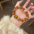 Caramel Tiger Eyes(焦糖虎眸 nfc-tiger-eye-bracelet)